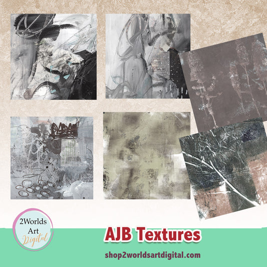 Art Journal Grunge Textures, Photo Textures