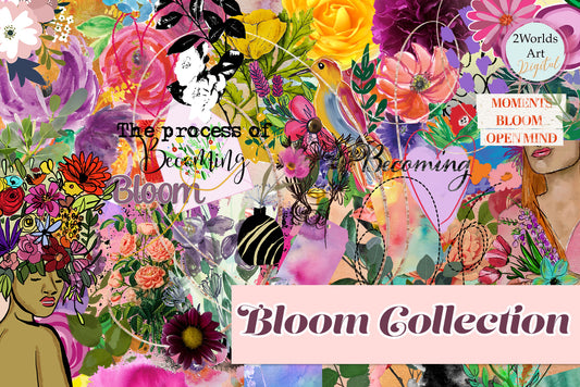 Bloom Collection Digital Scrapbooking