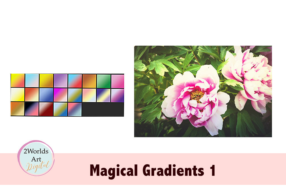 Magical Gradients Bundle - Photoshop Gradients tool