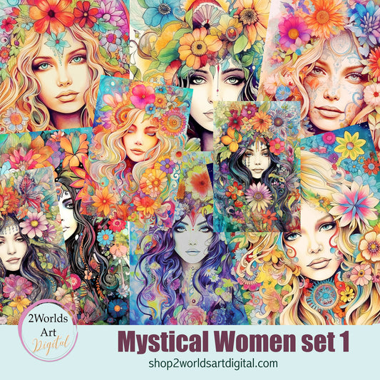 Mystical Women composite Clipart