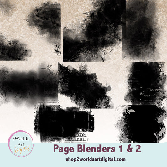 Page Blenders Elements for Digital Scrapbooking