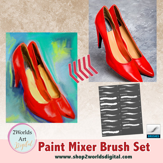 Photo Paint Photoshop Mixer Brushes