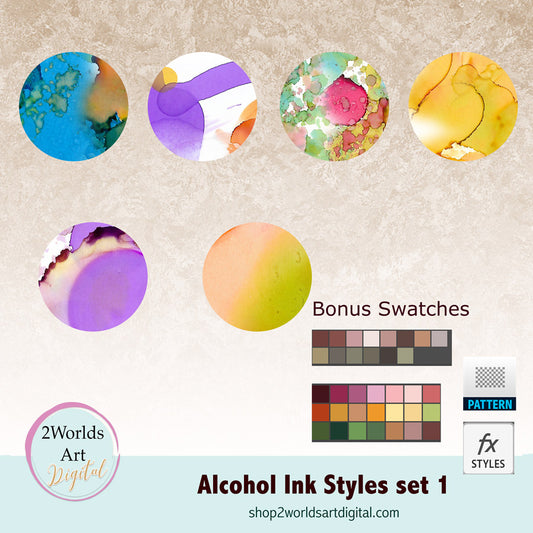 Alcohol Ink Styles