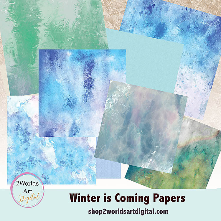 Winter is Coming Digital Scrapbooking Mini Collection