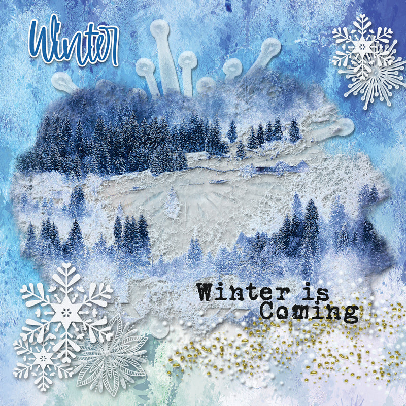 Winter is Coming Digital Scrapbooking Mini Collection