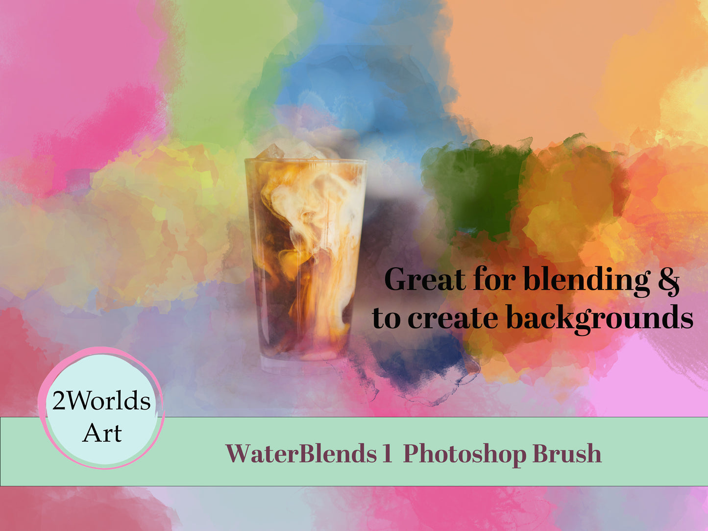 Waterblends Dynamic Photoshop Brushes