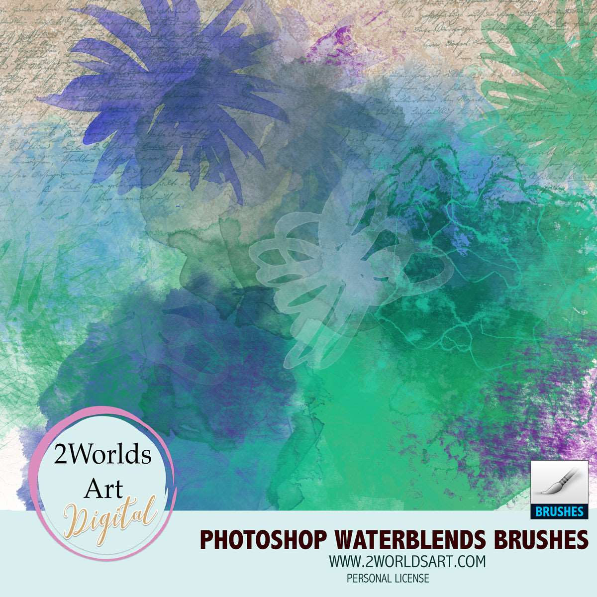 Waterblend Dynamic Photoshop Brushes